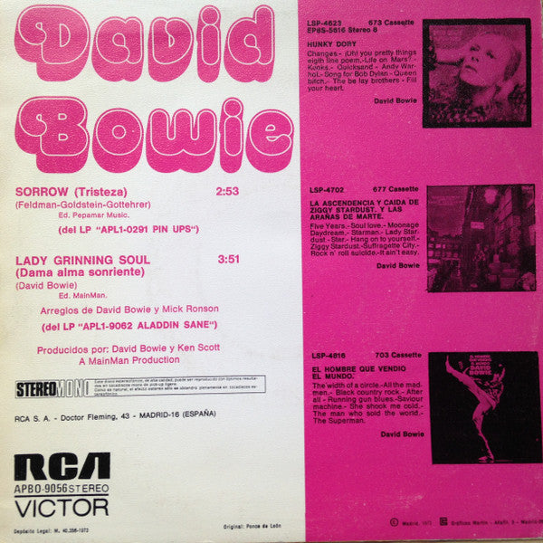 David Bowie – Sorrow